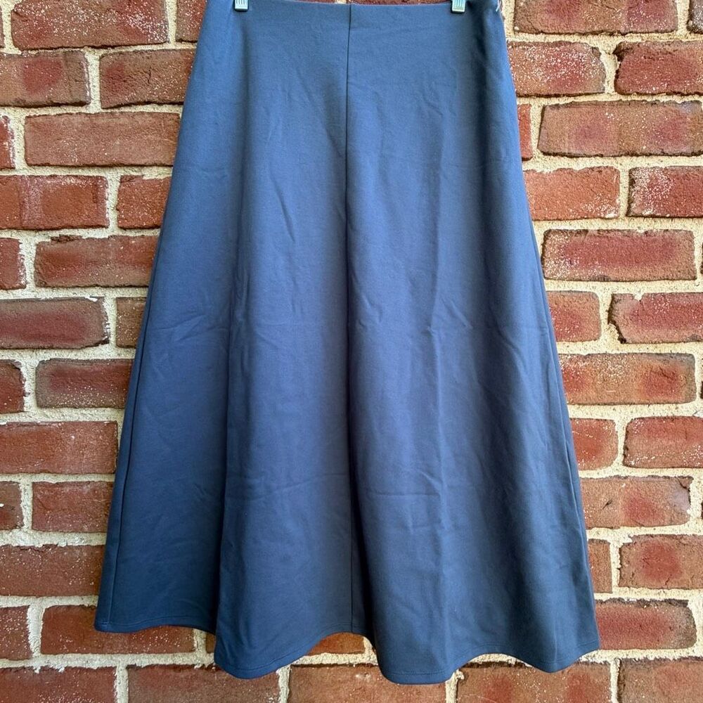 Eileen Fisher $188 Lightweight Ponte A-Line Skirt Eclipse women's 2X NEW - Picture 11 of 16